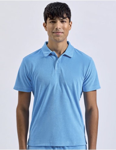 WOM-WB410-Mens Terry Polo